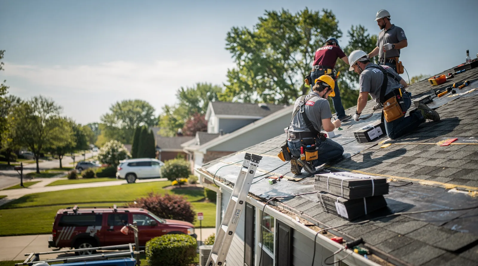 Roof Repair in Wyanet, IL around you
